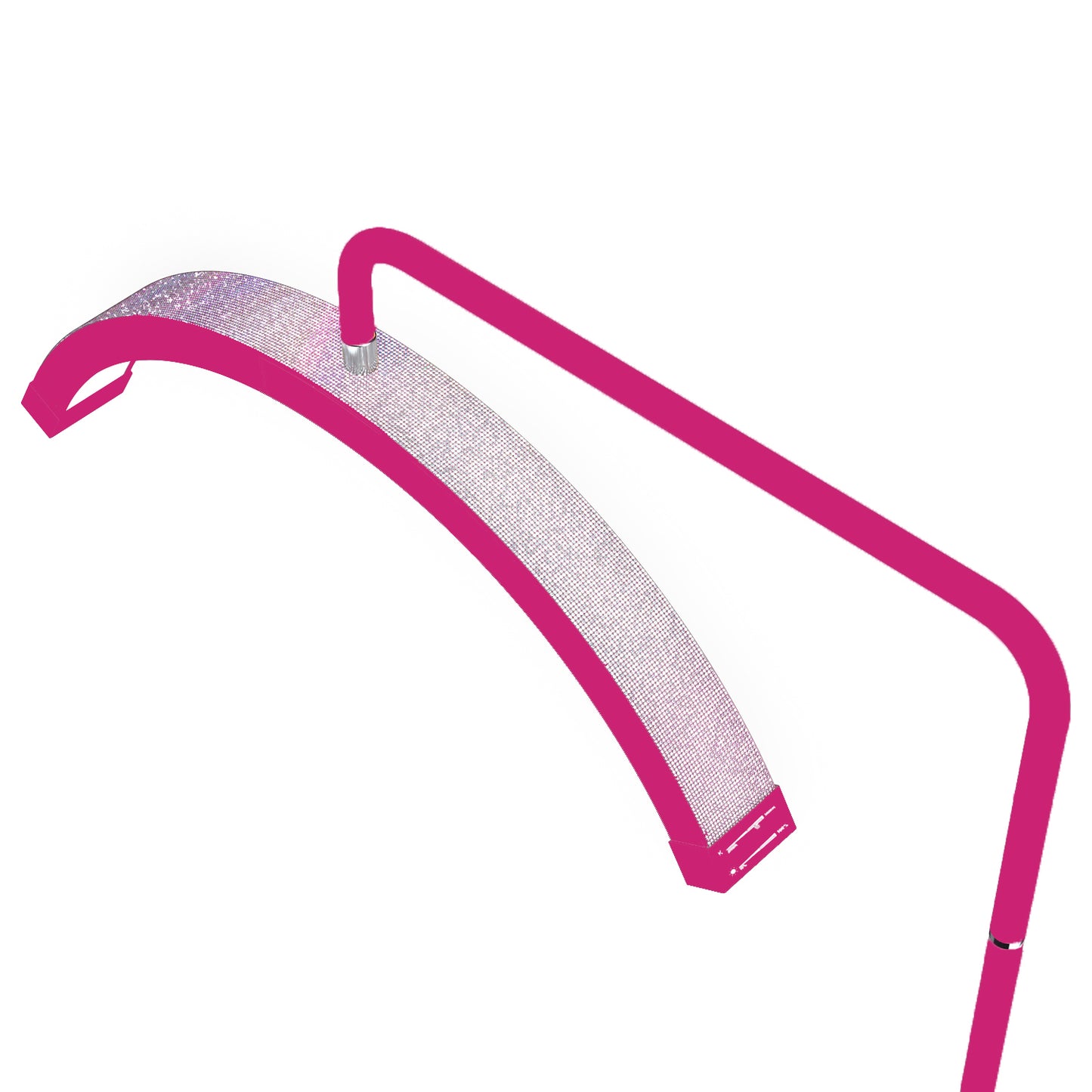 FOSOTO Y9 Premium hot pink Half Moon Lash Light
