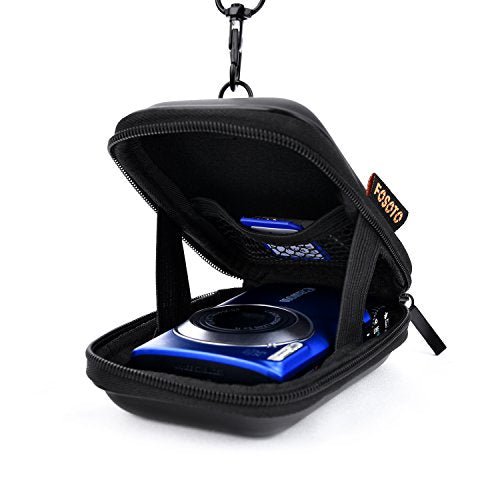 Snug Fit Black Camera Case Compatible with Canon PowerShot ELPH - FOSOTOSnug Fit Black Camera Case Compatible with Canon PowerShot ELPH