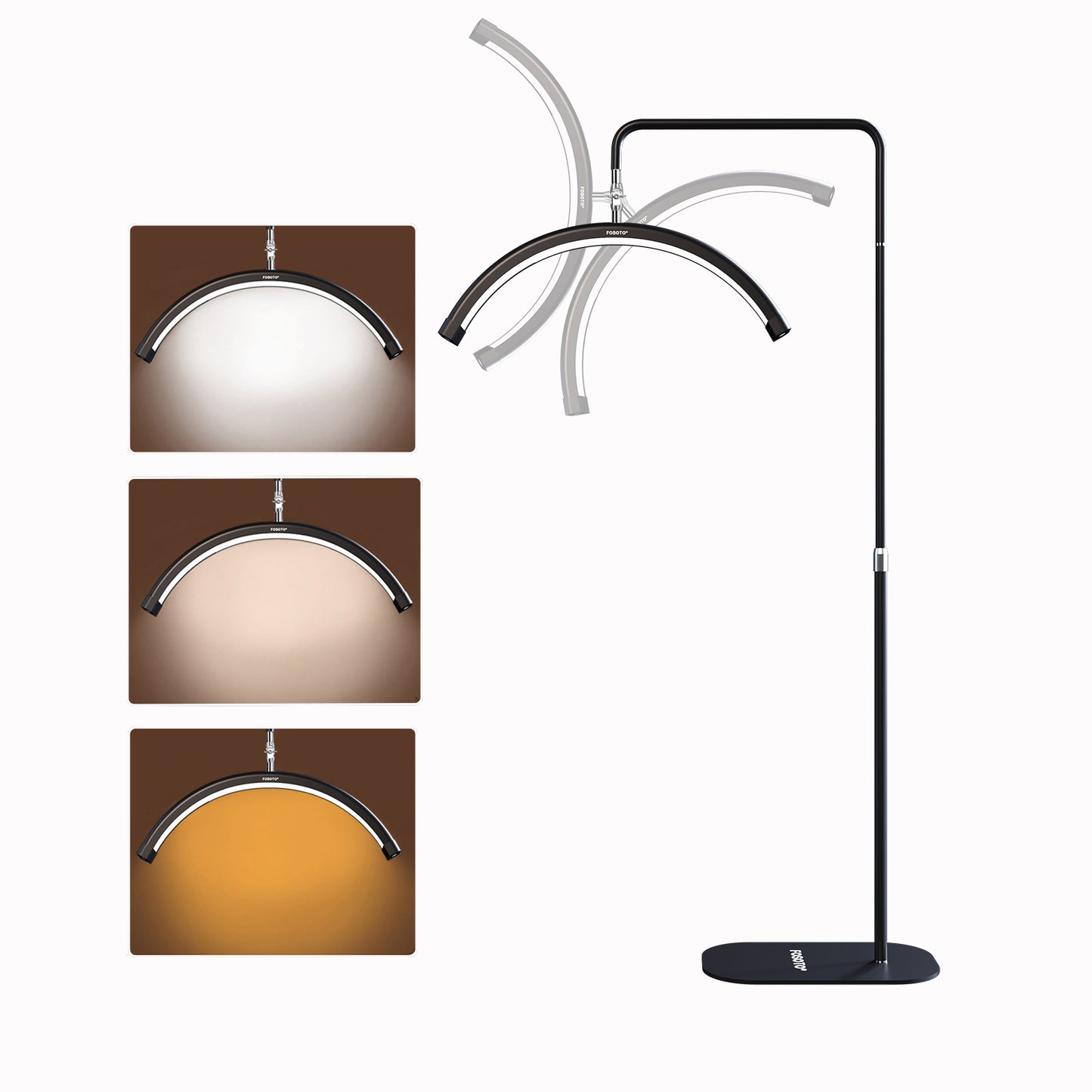 FOSOTO FT-Y8II Multi-Directional Lash Light – 45W LED for Beauty Salons & Photography