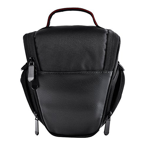 FOSOTO DSLR Camera Case Nylon Holster Bag Compatible for Nikon D3300 D3400 D3500 D5300 D5600 B700,Canon EOS Rebel XT XTi T6 T5i T3i SL2 1300D,Pentax,Sony Olympus and More - Black - FOSOTOFOSOTO DSLR Camera Case Nylon Holster Bag Compatible for Nikon D3300 D3400 D3500 D5300 D5600 B700,Canon EOS Rebel XT XTi T6 T5i T3i SL2 1300D,Pentax,Sony Olympus and More - Black