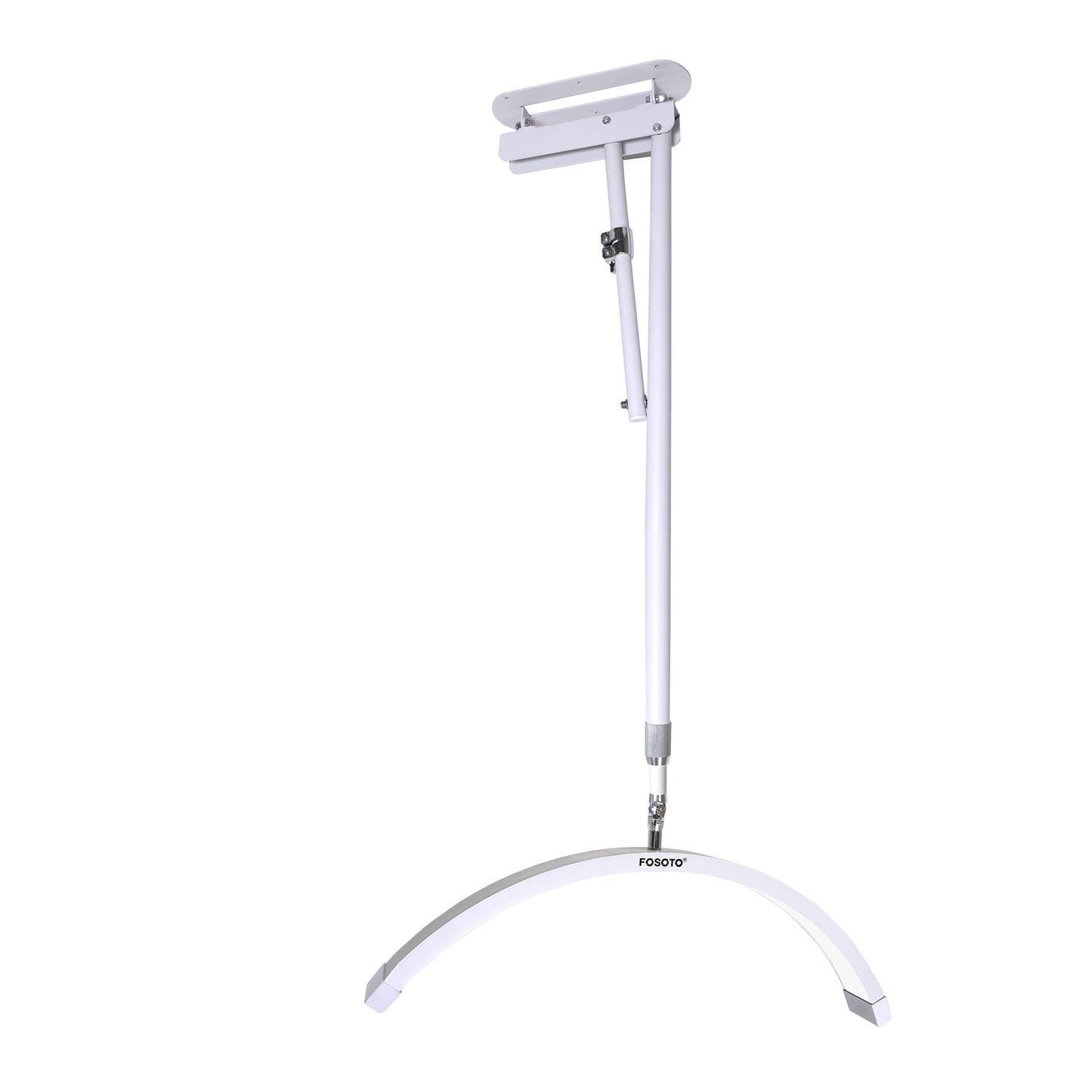 Fosoto Dimmable LED Video Light wall mount half moon light 3200K-5600K Fill light for Beauty Salon Makeup Nail Barbershop
