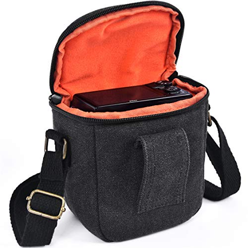 FOSOTO Camera Case Bag for Canon PowerShot SX740 SX540 G7X G9X Mark II Sony a6000 a6100 a6400 A6500 RX100 DSC - W830 W800 Panasonic Lumix GX85 Fujifilm XE3 Nikon L340 L31 J5 Mirrorless Cameras - FOSOTOFOSOTO Camera Case Bag for Canon PowerShot SX740 SX540 G7X G9X Mark II Sony a6000 a6100 a6400 A6500 RX100 DSC - W830 W800 Panasonic Lumix GX85 Fujifilm XE3 Nikon L340 L31 J5 Mirrorless Cameras
