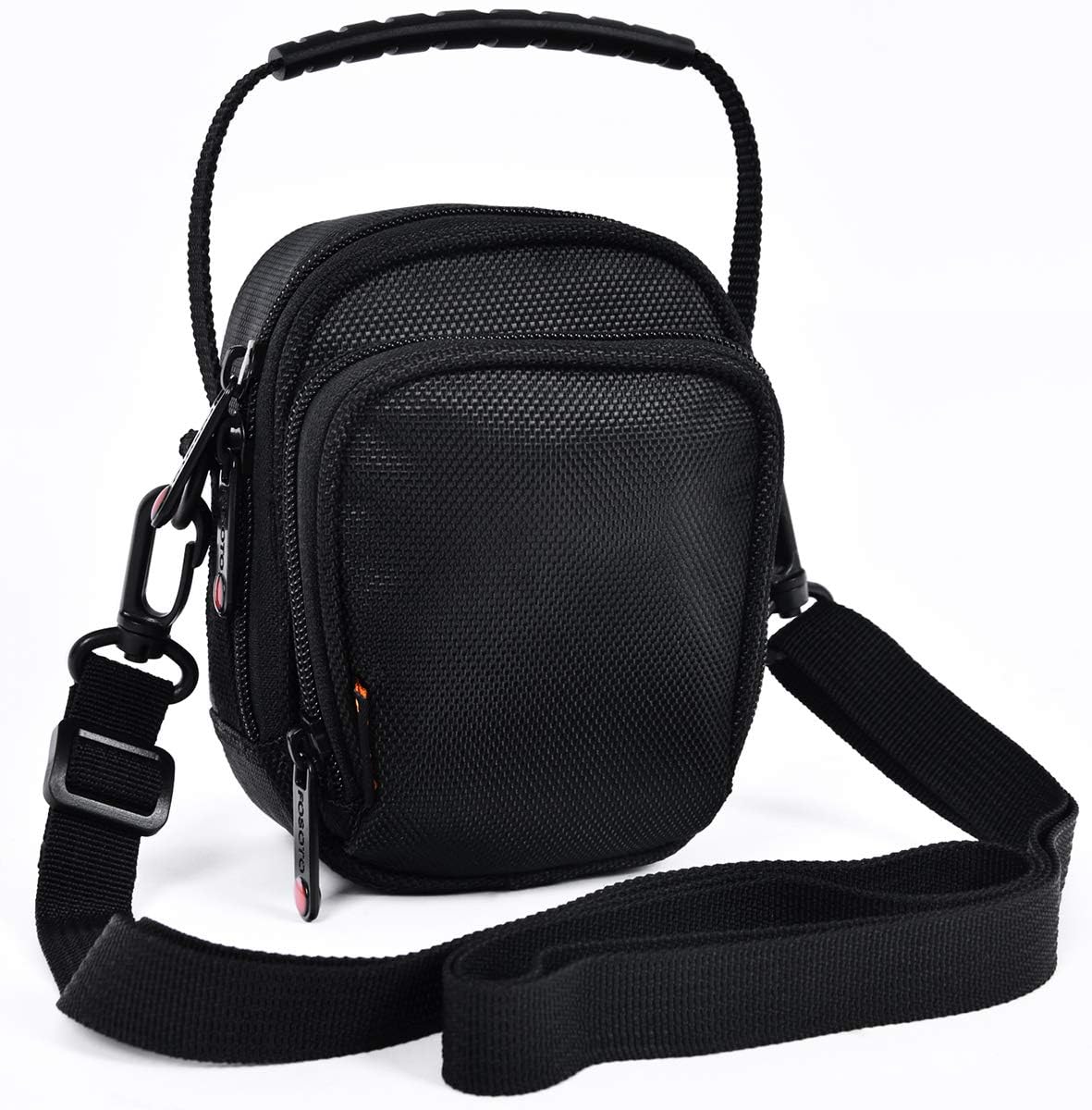 Étui pour appareil photo FOSOTO compatible avec Canon PowerShot SX620 SX720 SX730 SX740 G7X G9X Mark II Nikon Coolpix A900 S9900 S9700 W100 Panasonic Lumix DC-ZS70S ZS60 ZS50 ZS100 Sony DSC-W830 W800 RX0M2