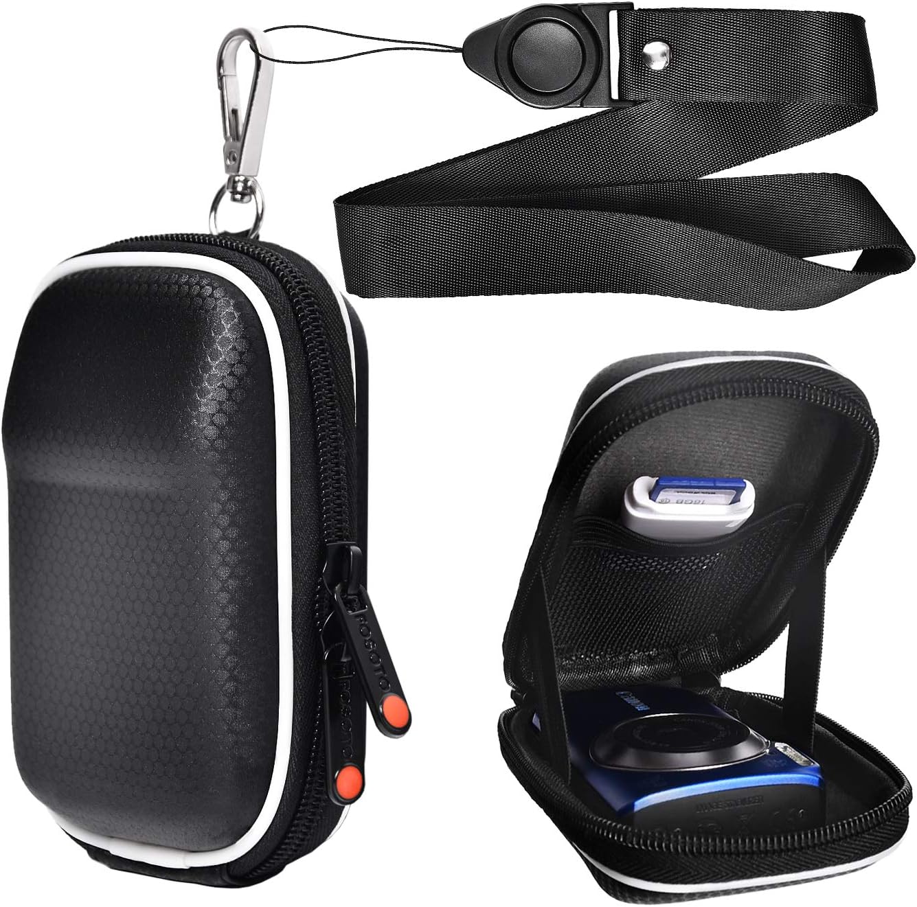 fosoto Compact Digital Camera Case Bag