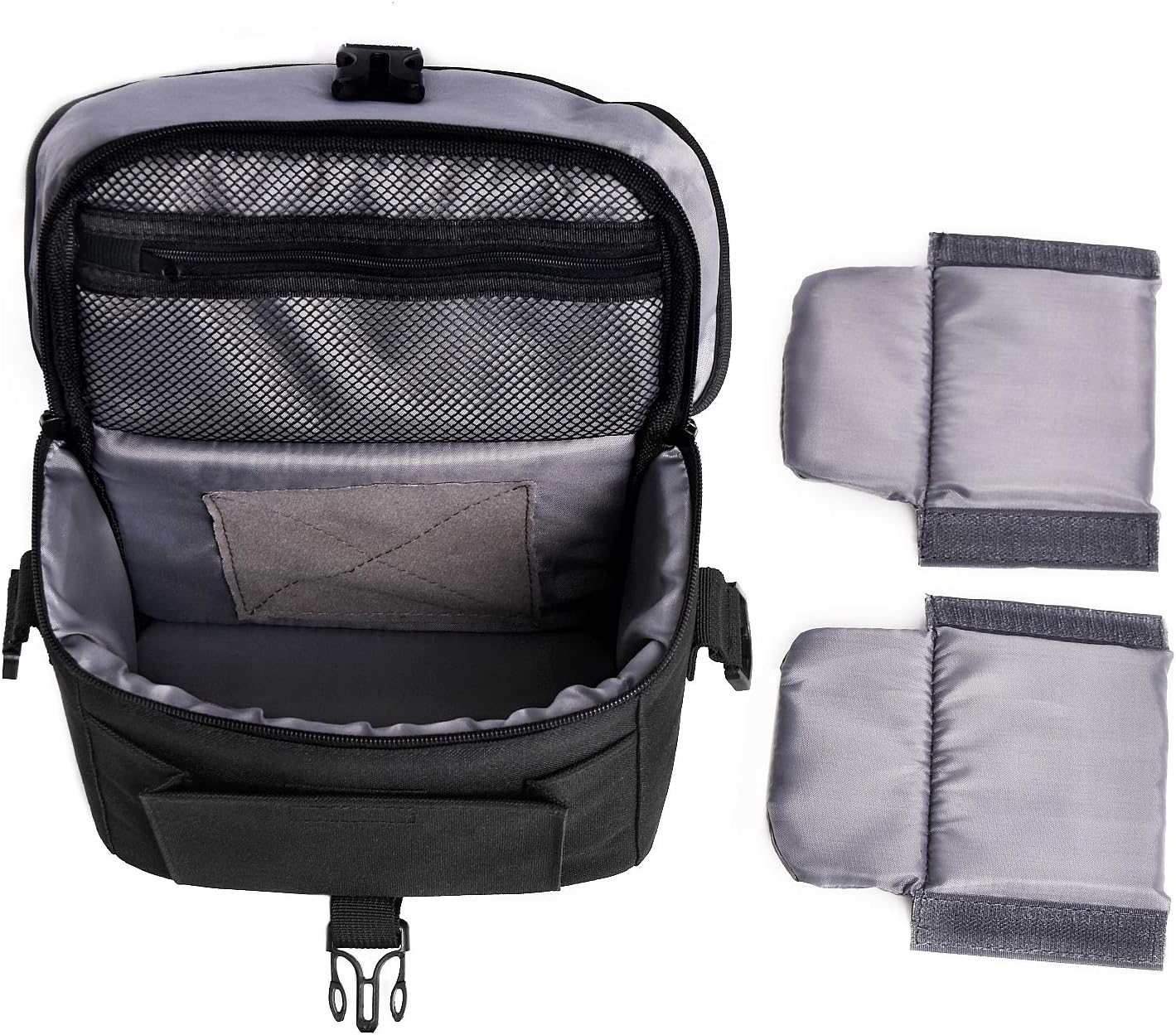 Étui pour appareil photo reflex numérique FOSOTO compatible avec Nikon D3400 D5500 D5600 D7200 D810 D750 D610 D60, Canon EOS T3 T4i T5i T6 T7 T7i SL1, Fuji X-T3 et plus