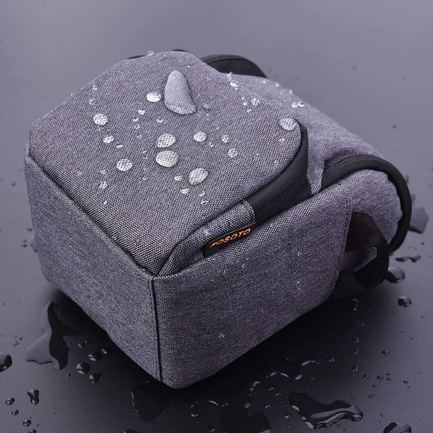 FOSOTO Sacoche pour appareil photo avec bandoulière compatible avec caméscope Canon EOS G7X VIXIA HF R700 R800, Panasonic Lumix DMC-TZ90 TZ80 TZ70 LX100 ZS100 GX7, Sony Nex-7 A6300, Nikon L340 L31 J5, Fujifil