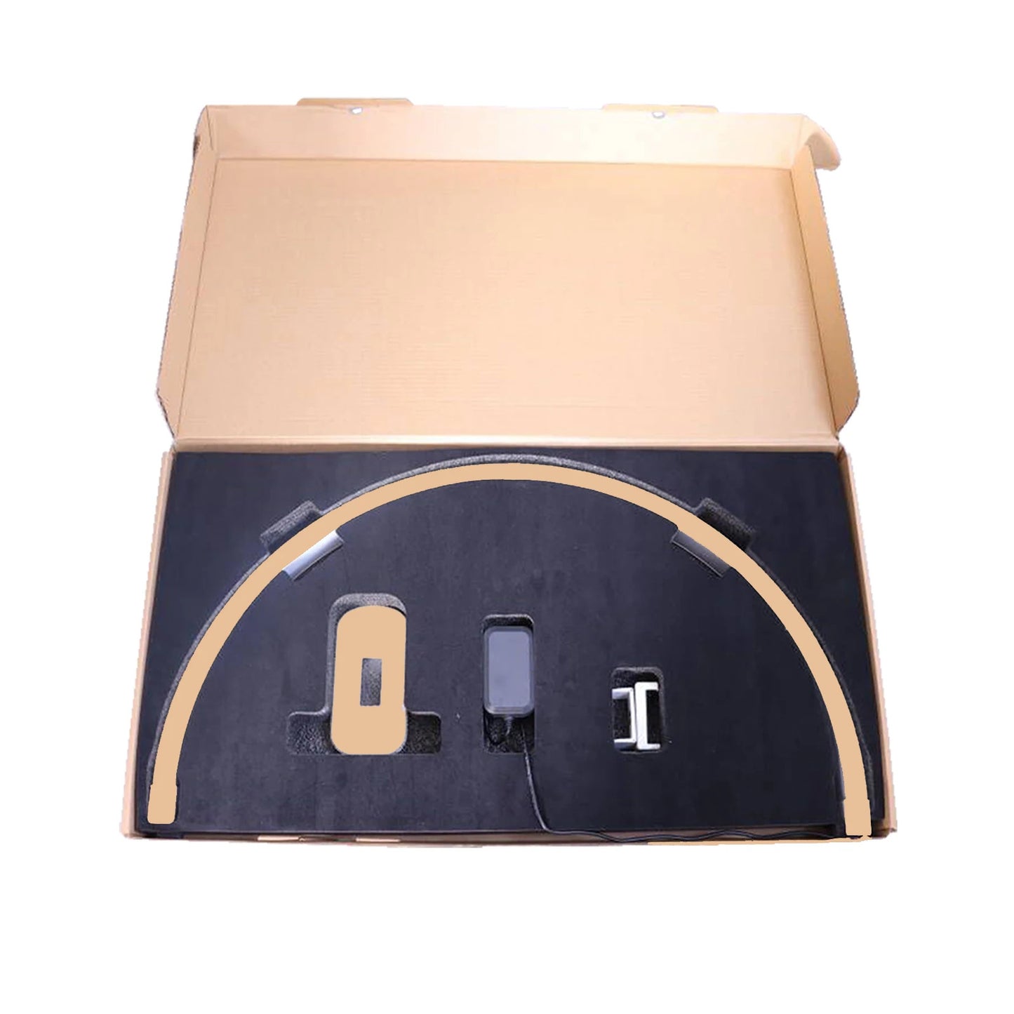 Fosoto 40W Beauty salon U - shaped LED desk lamp Gold semi monthly lighting fixture tricolor dimming beauty nail supplement light - FOSOTOFosoto 40W Beauty salon U - shaped LED desk lamp Gold semi monthly lighting fixture tricolor dimming beauty nail supplement light