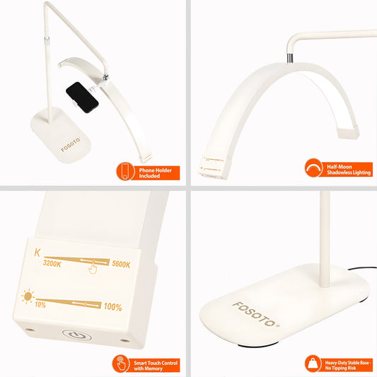 FOSOTO FT-Y9 Half-Moon LED Lash Light
