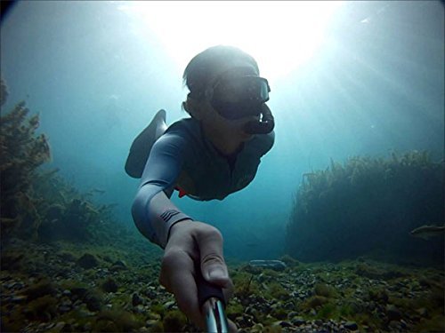 fosoto Extendable Self Portrait Selfie Handheld Stick Monopod with Tripod Mount Adapter for phone Gopro Hero Camera HD 1 2 3 3+