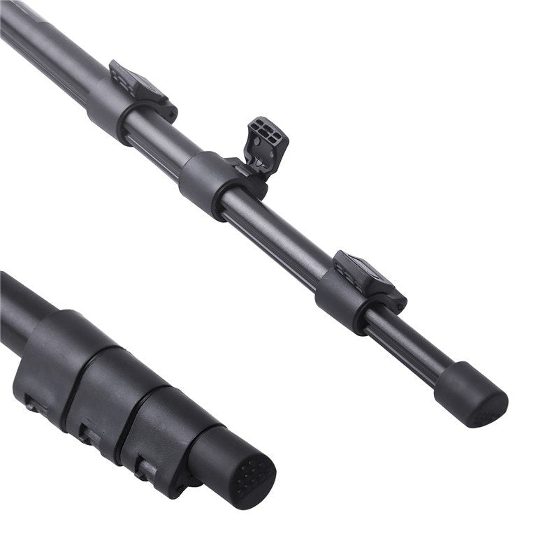 fosoto F-555 Trépied monopode professionnel portable en alliage d'aluminium et magnésium Q555 pour appareil photo Canon Nikon Sony