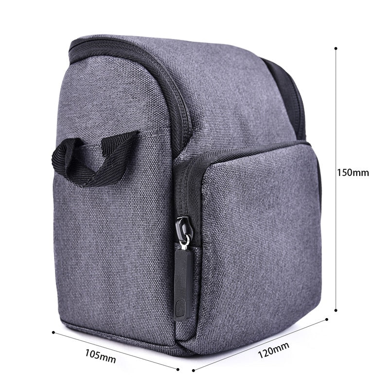 fosoto R2 Fashion Waterproof DSLR Camera Bag Shoulder Bags Case With Strap For Canon Nikon Sony FujiFilm Olympus DSL R Camera