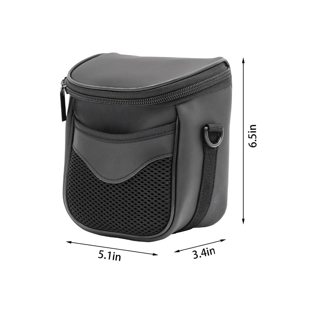 Fosoto Sacoche pour appareil photo reflex numérique noire étanche et légère, étui Super Zoom pour Canon SX410 SX420 SX50 Nikon P510 L810 L310