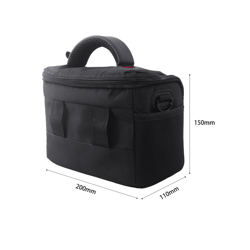 Sacoche pour appareil photo numérique reflex numérique fosoto, étui étanche pour photographie, vidéo, photo, sacs à bandoulière pour Canon SX410 SX400 Nikon L340 L330 L840