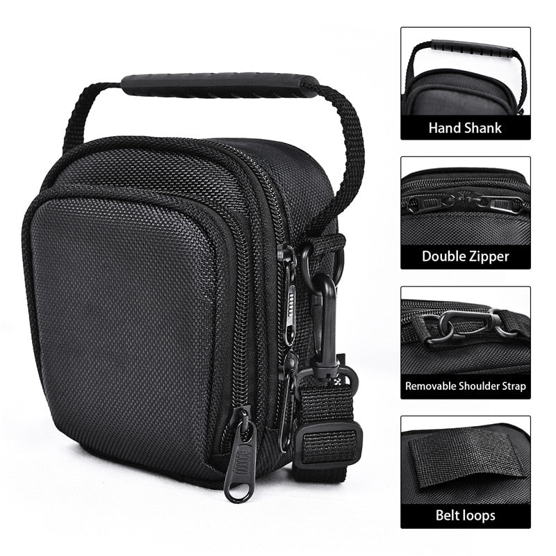 fosoto WeatherProof Camera Case Bag For Canon HDV-Z20 DV Bag For Panasonic Lumix DC TZ200 TZ90 DMC TZ100 For SONY PJ670 PJ675