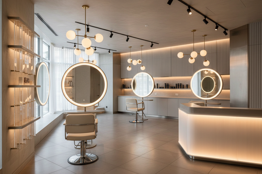 Beautiful and Healthy Lighting - How to Choose the Lighting for Your Beauty Salon