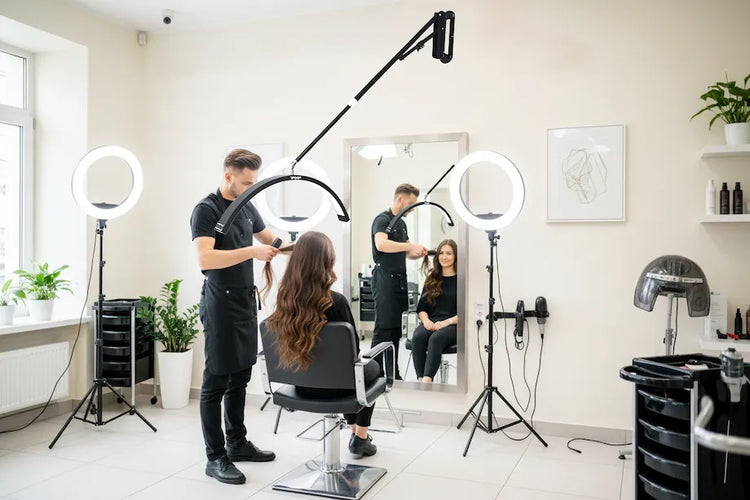 wall mounted half moon light