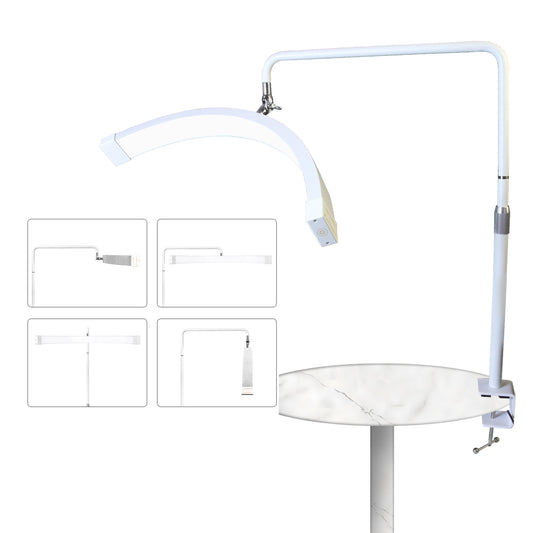 FOSOTO FT-Y11A 40W Multi-directional Led Nail Lamp Desktop Arch Ring Led Lights Manicure Lamp Nail Art Light for Tattoo Beauty Salon