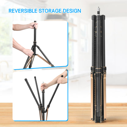 Fosoto SL285 Carbon FiberLed Light Tripod Stand 2.5m Head Softbox For Photo Studio Photographic Lighting Flash LED Light - FOSOTOFosoto SL285 Carbon FiberLed Light Tripod Stand 2.5m Head Softbox For Photo Studio Photographic Lighting Flash LED Light