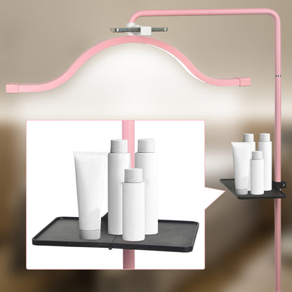 Fosoto Y13 Floor lashes Lamp  45W 29INCH LED Cloud Half Moon Light for Makeup, Lash, Photography & Live Streaming