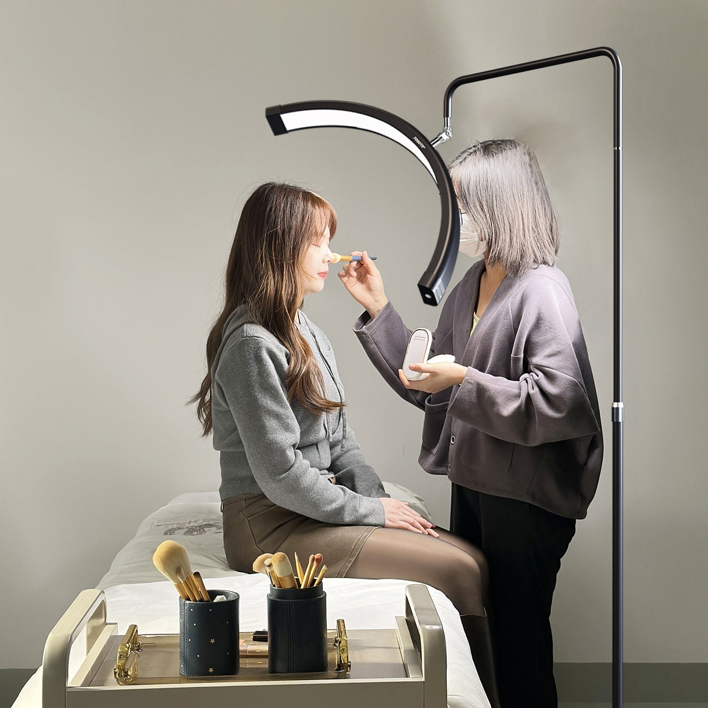 FOSOTO FT-Y8II Multi-Directional Lash Light – 45W LED for Beauty Salons & Photography