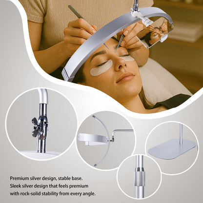 Fosoto FT-Y16 Multiple Half-Moon Light LED Light Photography Ring Light With Tripod Stand For Beauty Eyelash Makeup Tattoo TikTok Video