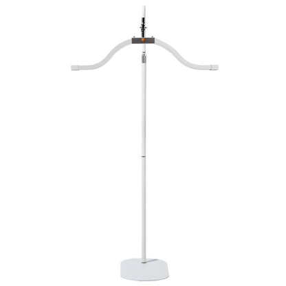 FOSOTO LED Ring Light with Mirror | 29-Inch LED Floor Stand Light |Studio-Grade Beauty Lighting System