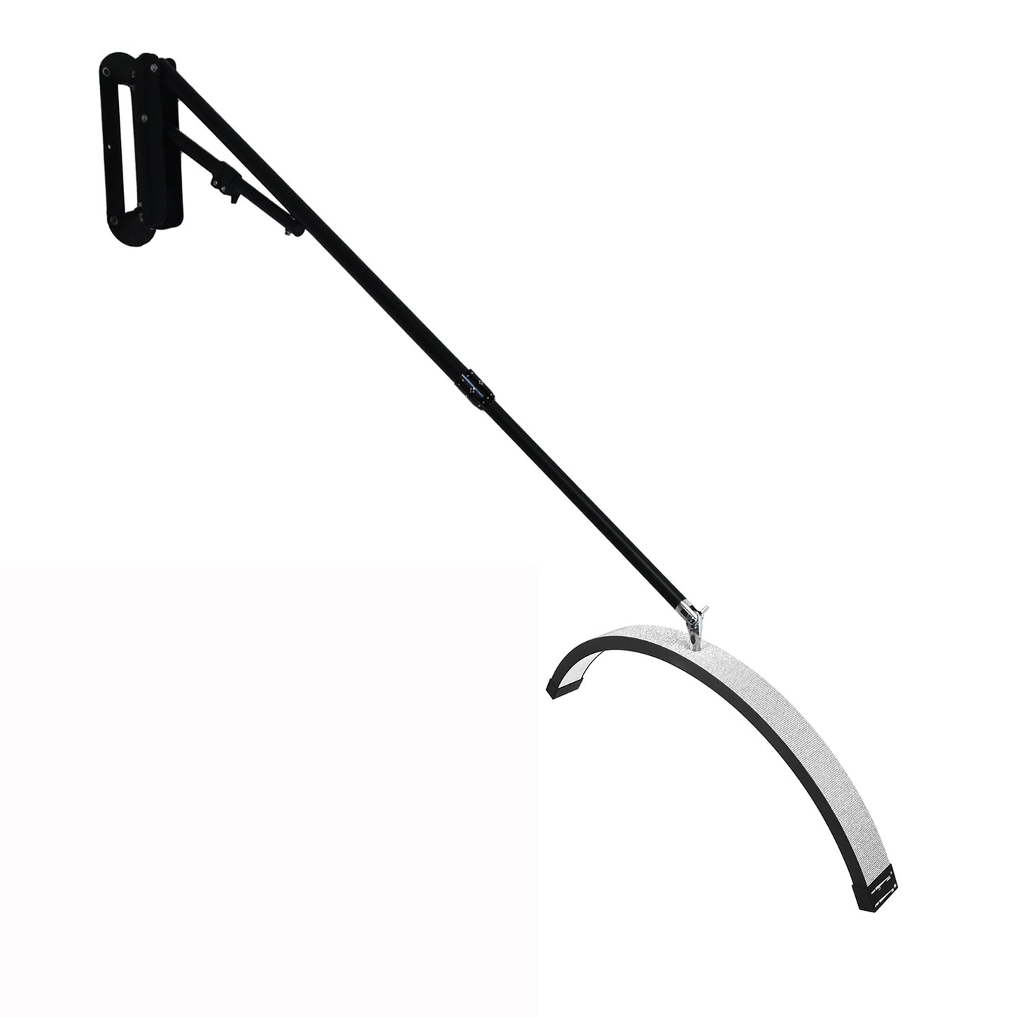 Fosoto Dimmable LED Video Light wall mount half moon light 3200K-5600K Fill light for Beauty Salon Makeup Nail Barbershop