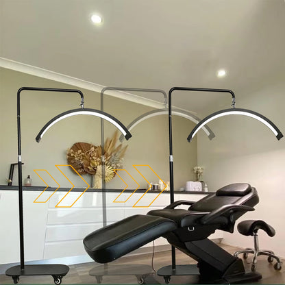Freely Movable Metal Pulley Shadowless Rotating Lamp Stand Floor Wheels For Half Moon Lamp Chassis wheels - FOSOTOFreely Movable Metal Pulley Shadowless Rotating Lamp Stand Floor Wheels For Half Moon Lamp Chassis wheels
