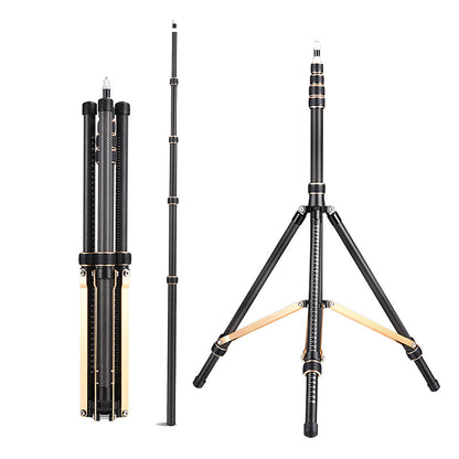 Fosoto SL285 Carbon FiberLed Light Tripod Stand 2.5m Head Softbox For Photo Studio Photographic Lighting Flash LED Light - FOSOTOFosoto SL285 Carbon FiberLed Light Tripod Stand 2.5m Head Softbox For Photo Studio Photographic Lighting Flash LED Light