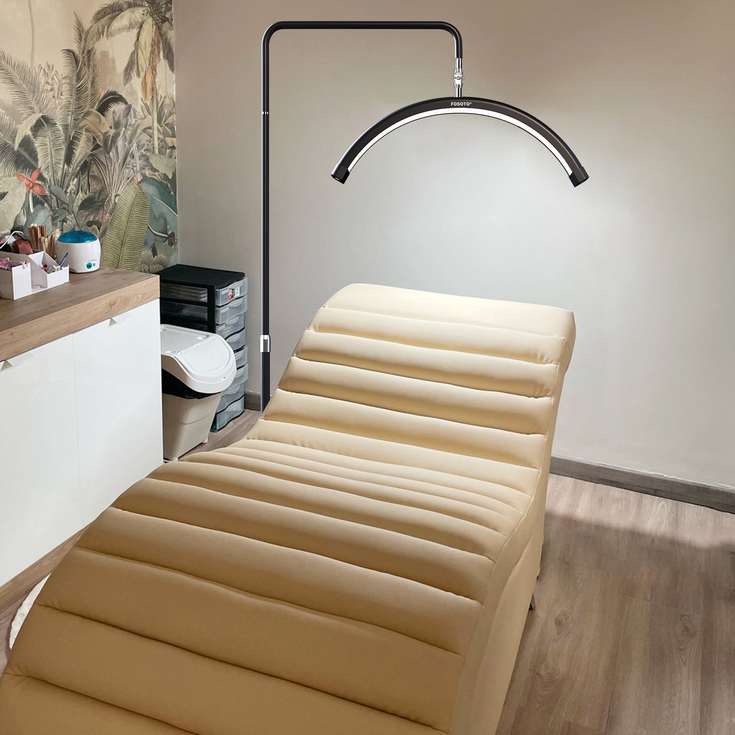 FOSOTO FT-Y8II Multi-Directional Lash Light – 45W LED for Beauty Salons & Photography