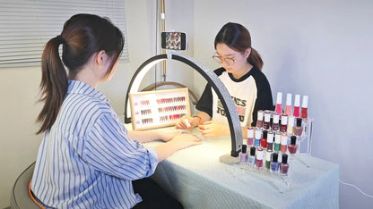 FOSOTO Half Moon Nail Desk Light for Nail Art