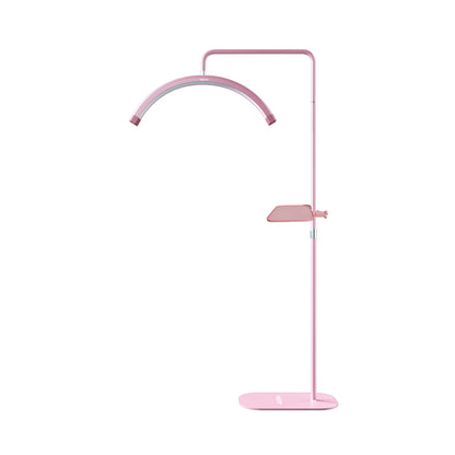 Fosoto Y9 Floor LED Eyelash Half-moon Shaped Fill Light with Remote control &Tray