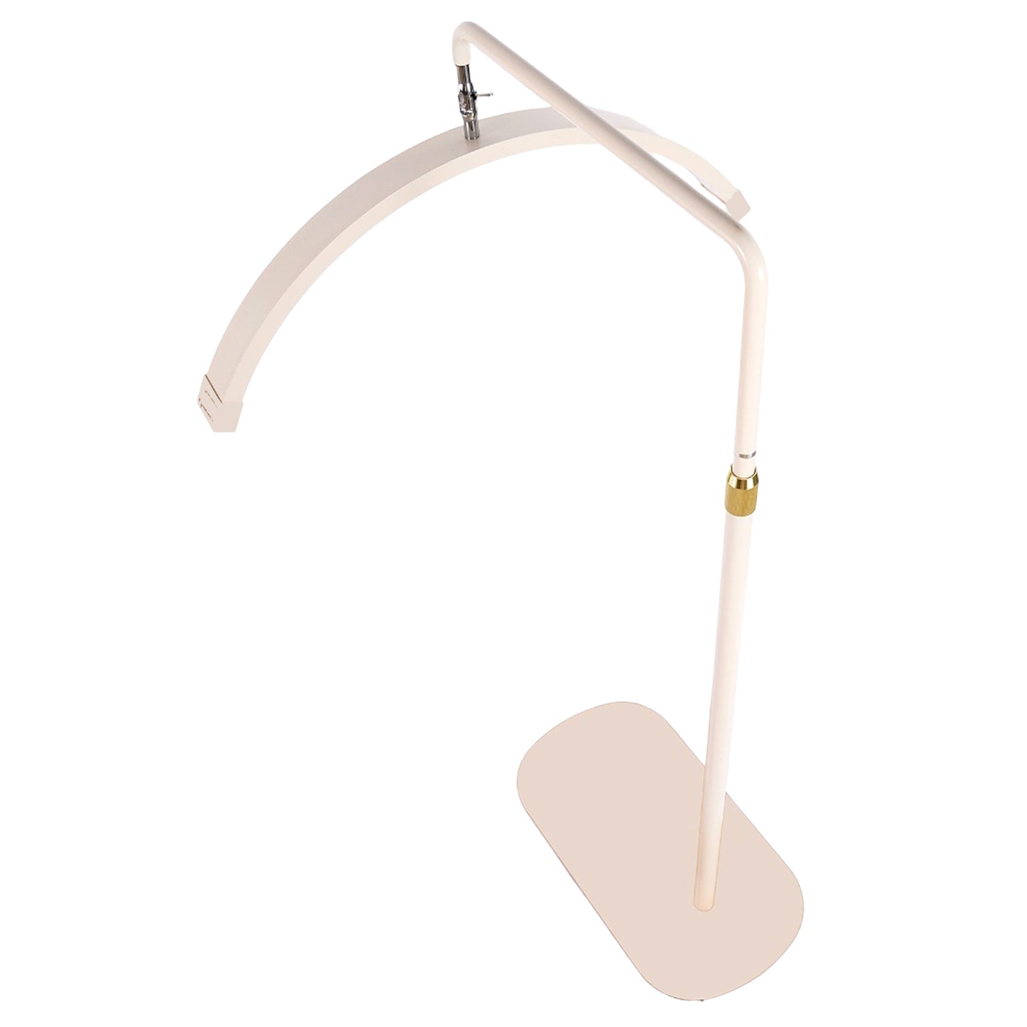 FOSOTO FT-Y9 LED Half-Moon Beauty Light with Rhinestones – Lash, Tattoo & Makeup Fill Lamp