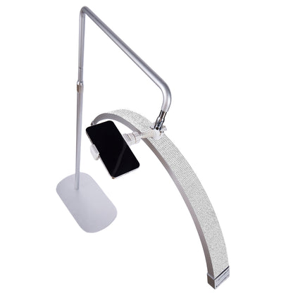 Fosoto FT-Y16 Multiple Half-Moon Light LED Light Photography Ring Light With Tripod Stand For Beauty Eyelash Makeup Tattoo TikTok Video