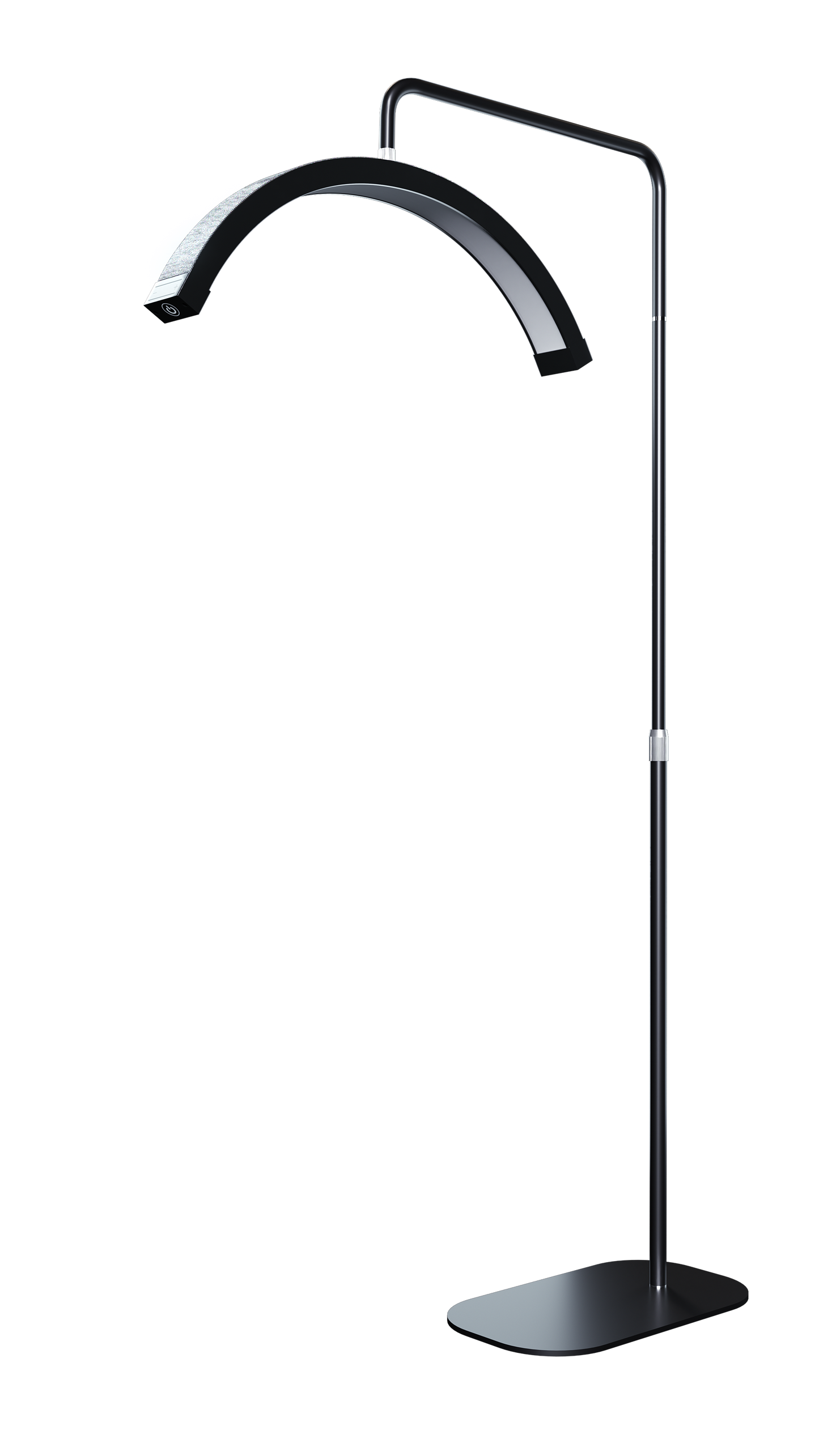Fosoto FT-Y9 Photography Lamp LED Half-Moon Shaped Light Led Video Lash Light With Rhinestones For Beauty Eyelash Tattoo Makeup