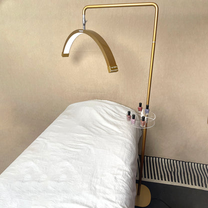 Transparent Storage Large Capacity Requires High Quality Tray For Half Moon Lamp Beauty Floor Lamp Tray Fosoto