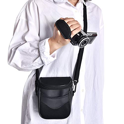 FOSOTO High Zoom Digital Camera Case Bag Compatible for Nikon Coolpix L340 B500 L330 L830 L840 L32 V3 V2 J5,Canon Powershot SX530 SX540 SX510 HS,Fuji S8650 S8600,Panasonic Lumix LZ40 LZ30 - Black - FOSOTOFOSOTO High Zoom Digital Camera Case Bag Compatible for Nikon Coolpix L340 B500 L330 L830 L840 L32 V3 V2 J5,Canon Powershot SX530 SX540 SX510 HS,Fuji S8650 S8600,Panasonic Lumix LZ40 LZ30 - Black