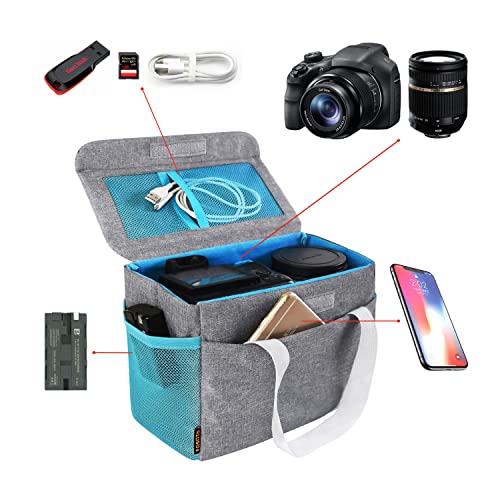 fosoto DSLR SLR Camera Bag Foldable Travel Bag
