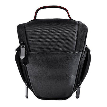 FOSOTO DSLR Camera Case Nylon Holster Bag Compatible for Nikon D3300 D3400 D3500 D5300 D5600 B700,Canon EOS Rebel XT XTi T6 T5i T3i SL2 1300D,Pentax,Sony Olympus and More - Black - FOSOTOFOSOTO DSLR Camera Case Nylon Holster Bag Compatible for Nikon D3300 D3400 D3500 D5300 D5600 B700,Canon EOS Rebel XT XTi T6 T5i T3i SL2 1300D,Pentax,Sony Olympus and More - Black