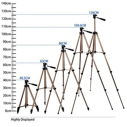 FOSOTO 50 inches Camera Tripod with Universal Tablet Holder Mount Compatible for iPad Air,iPad 4 3 2,ipad Mini,Samsung Galaxy Tab,Tab 3,Tab 4,Tab 5,Tab Pro,Google Nexus,Kindle,iPhone,Microsoft Surface - FOSOTOFOSOTO 50 inches Camera Tripod with Universal Tablet Holder Mount Compatible for iPad Air,iPad 4 3 2,ipad Mini,Samsung Galaxy Tab,Tab 3,Tab 4,Tab 5,Tab Pro,Google Nexus,Kindle,iPhone,Microsoft Surface