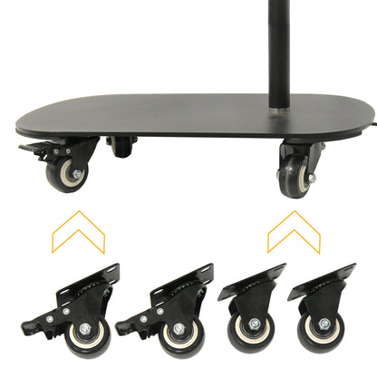 Freely Movable Metal Pulley Shadowless Rotating Lamp Stand Floor Wheels For Half Moon Lamp Chassis wheels - FOSOTOFreely Movable Metal Pulley Shadowless Rotating Lamp Stand Floor Wheels For Half Moon Lamp Chassis wheels