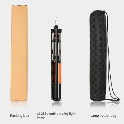 Fosoto SL255 220cm Portable Tripod Photography Light Stand - FOSOTOFosoto SL255 220cm Portable Tripod Photography Light Stand