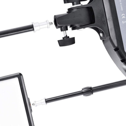 FOSOTO Light Stand 16.7-75.3 inch Aluminum Alloy Photography Tripod Stand Compatible for Mounting Strobe Light Relfector Softbox Ring Light Monolight Photographic Stand with Carry Bag
