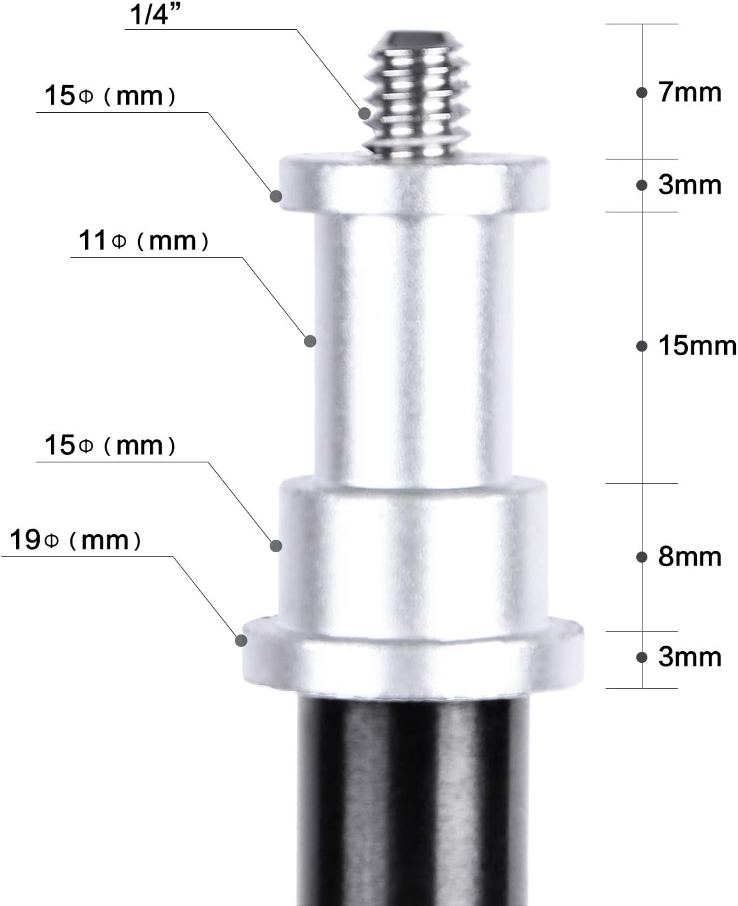 FOSOTO FT-190B 87in Aluminum Alloy Photography LED Light Tripod Stand for Photo Studio Ring Photographic Light, DSLR Cameras, Softbox, Umbrella, Flash, Portrait Shooting Lighting Stand