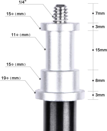 FOSOTO FT-190B 87in Aluminum Alloy Photography LED Light Tripod Stand for Photo Studio Ring Photographic Light, DSLR Cameras, Softbox, Umbrella, Flash, Portrait Shooting Lighting Stand