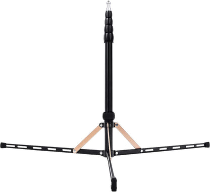 FOSOTO FT-190B 87in Aluminum Alloy Photography LED Light Tripod Stand for Photo Studio Ring Photographic Light, DSLR Cameras, Softbox, Umbrella, Flash, Portrait Shooting Lighting Stand