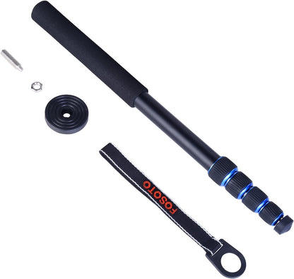 FOSOTO 65-inch Aluminium Camera Unipod Monopod with Base