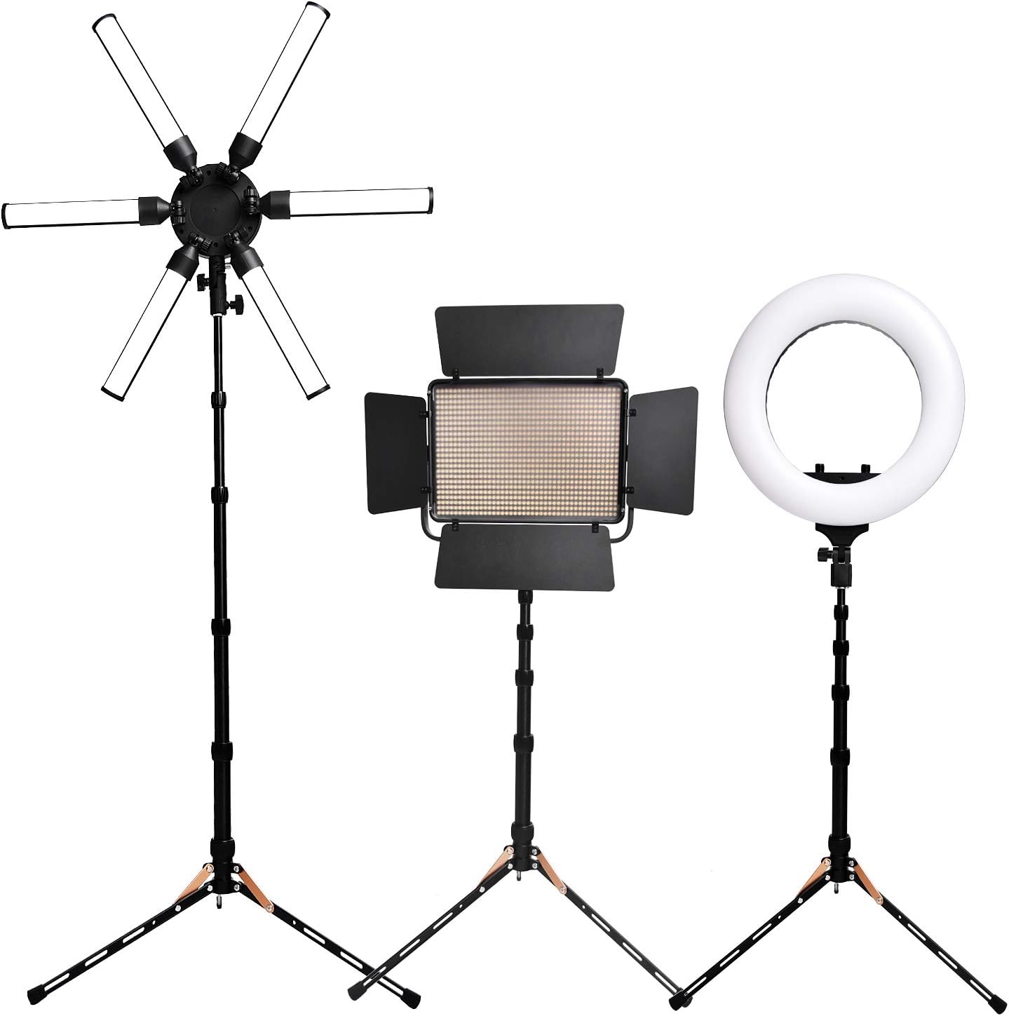FOSOTO 48in/123cm Mini Portable Light Tripod