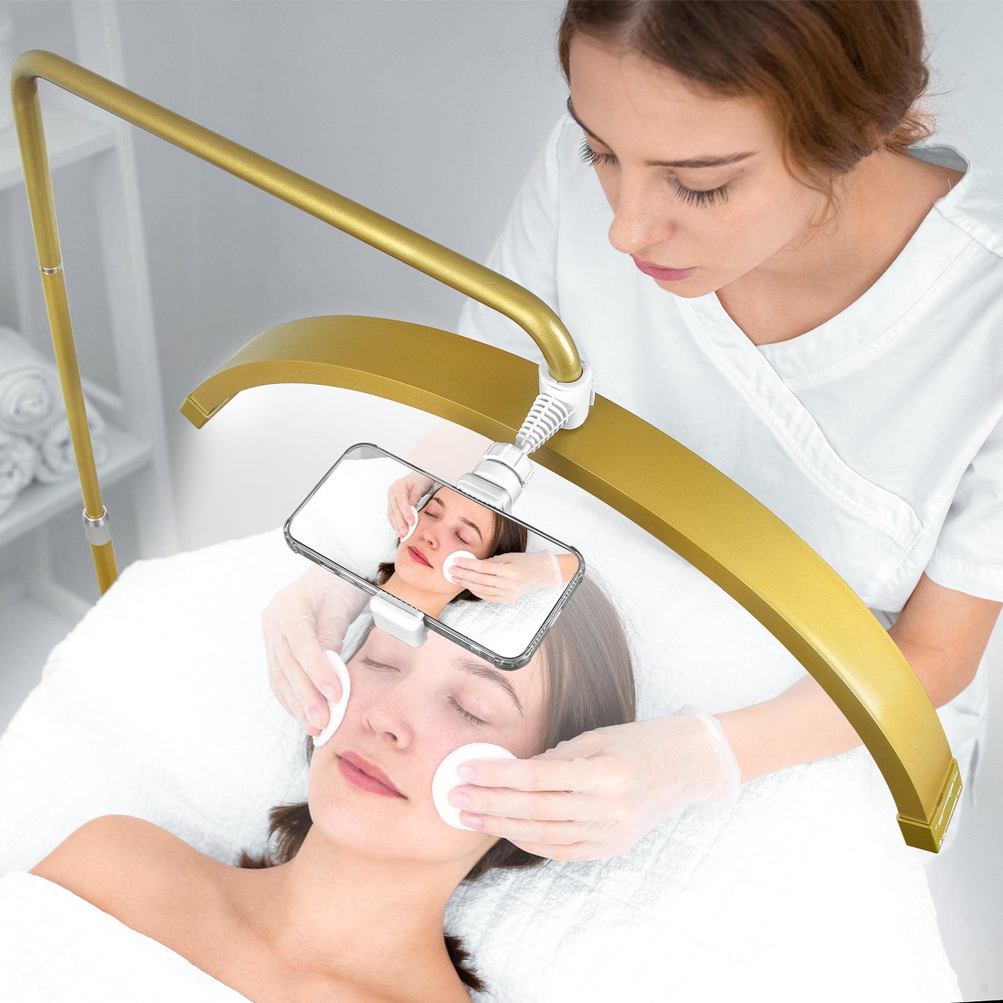FOSOTO 25 inches Eyelash Extensions LED Floor Light