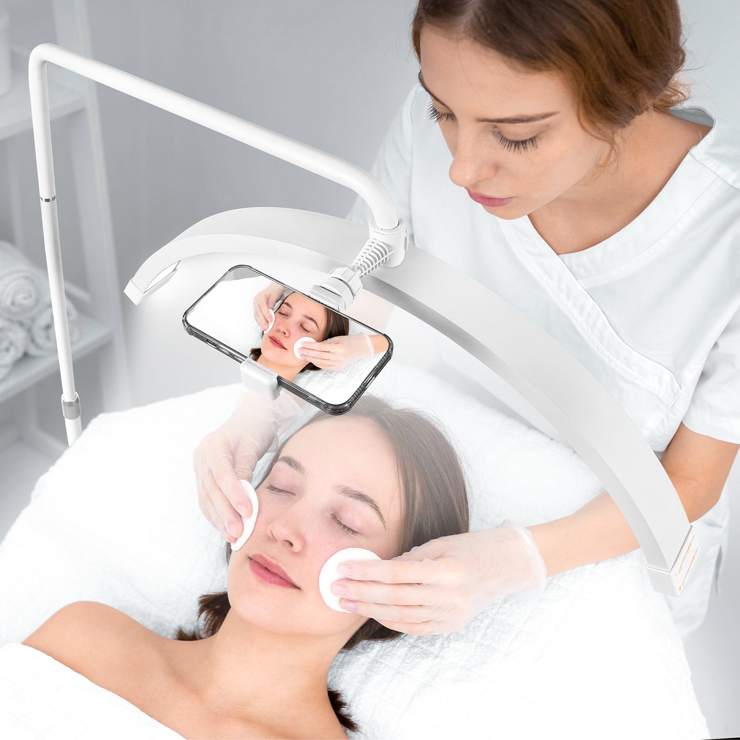 Fosoto FT-Y9 Rhinestone Half Moon Lash Light